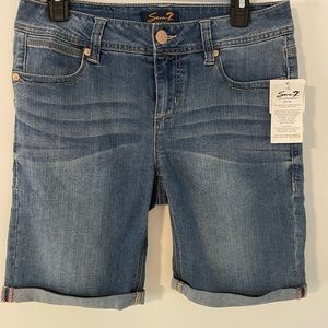 SEVEN JEANS DENIM SHORTS